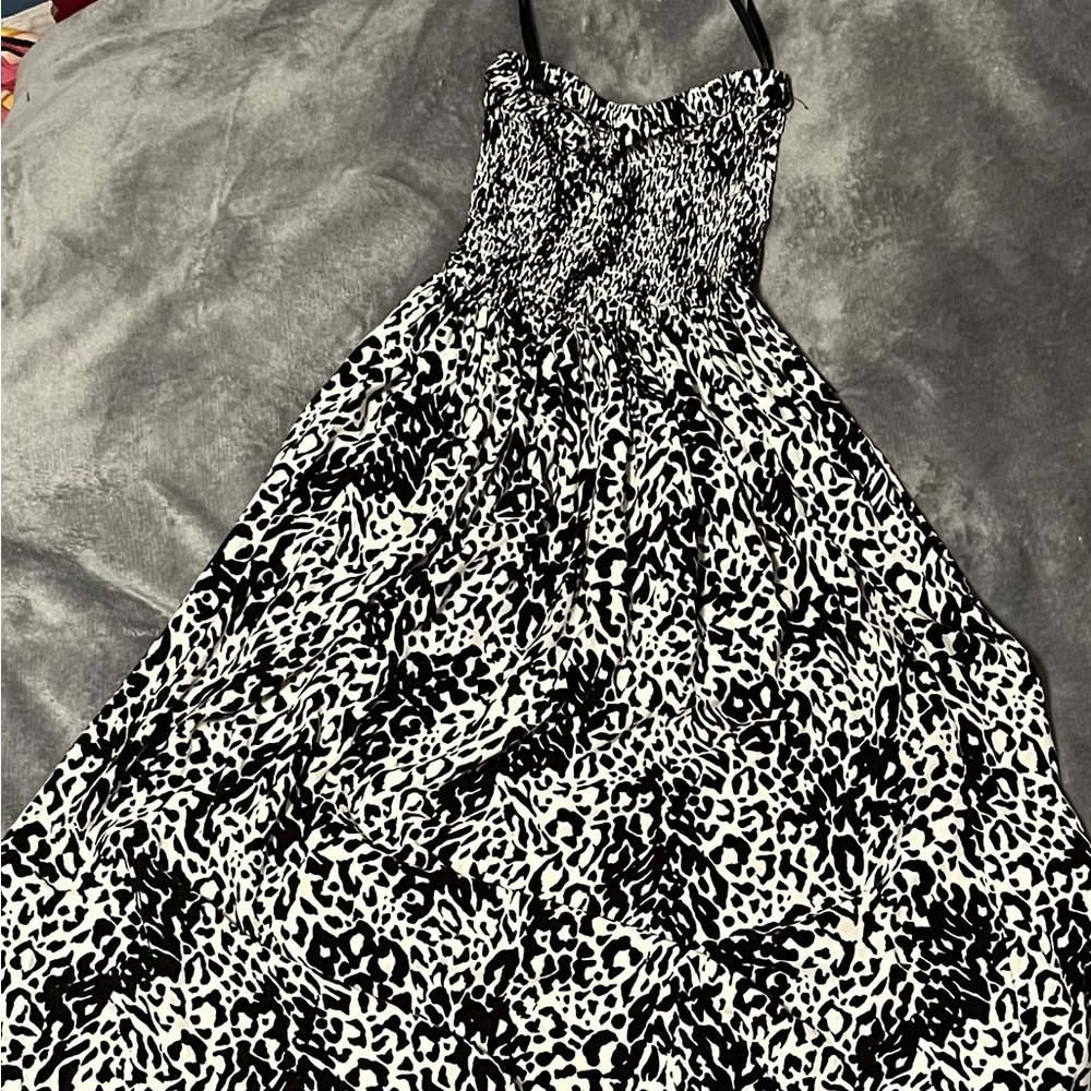 Strapless dress